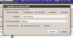 Exportation du podcast